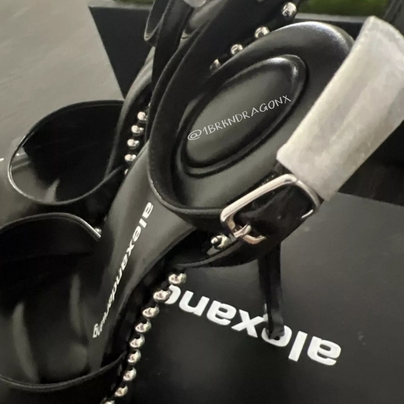 NWT Crystal Studded Platform Heels Open Toe Embellished Ankle Strap Luxury Heel - Picture 5 of 16